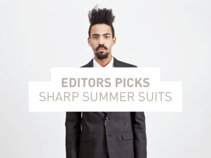 Sharp Summer Suits